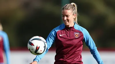 West Ham United Women's Inès Belloumou is back in training after starring for Algeria at the Africa Cup of Nations